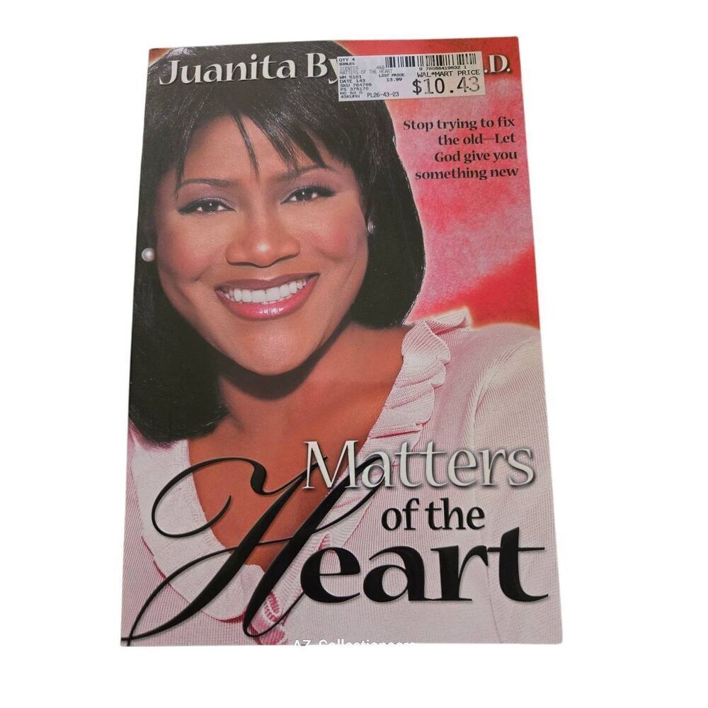 Matters of the heart by Juanita Bynum - charisma house books - isbn 0884198324